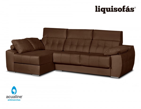 SOFÁ CHAISELONGUE DESLIZANTE Y RECLINABLE MOD. AFAF