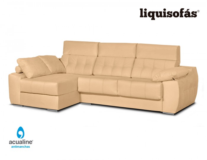 SOFÁ CHAISELONGUE DESLIZANTE Y RECLINABLE MOD. AFAF