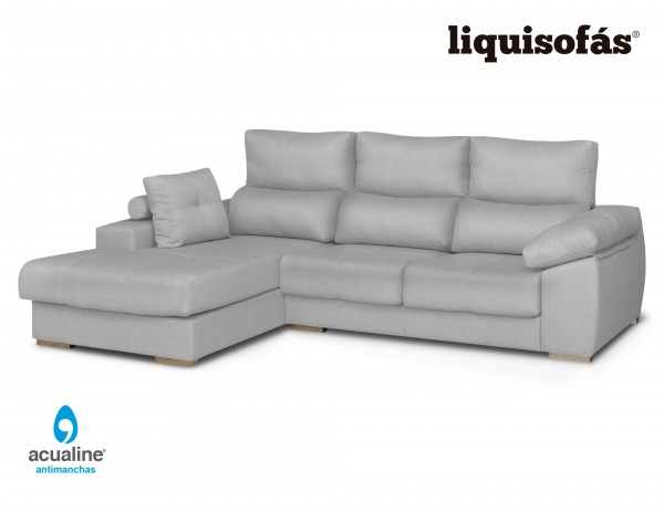 SOFÁ CHAISELONGUE DESLIZANTE Y RECLINABLE MOD. LIBA