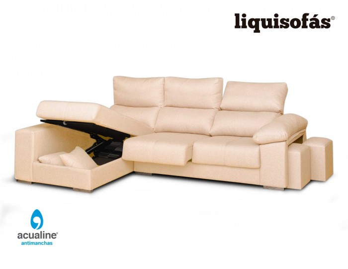 SOFÁ CHAISELONGUE DESLIZANTE Y...
