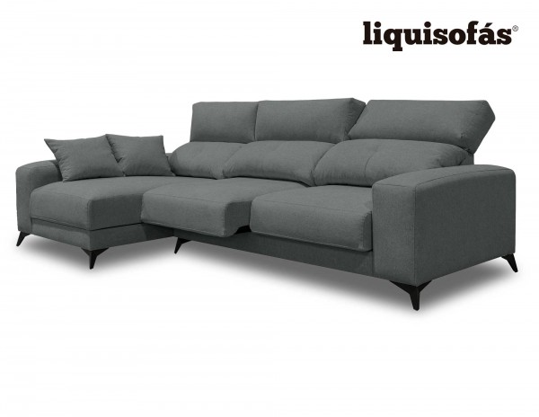 ▷ Sofá en L Bruselas, Liquidación Chaise Longue