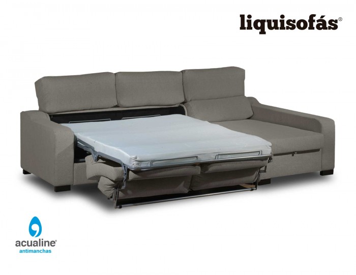 SOFÁ CHAISELONGUE CAMA CON SISTEMA...