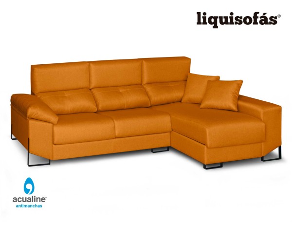 SOFÁ CHAISELONGUE DESLIZANTE Y CON ARCÓN MOD. CAPRI