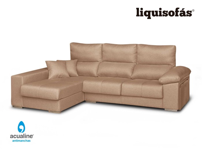 SOFÁ CHAISELONGUE DESLIZANTE Y RECLINABLE MOD. YUCA