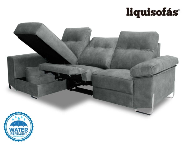 SOFÁ CHAISELONGUE RELAX  ELÉCTRICO MOD. HARRY