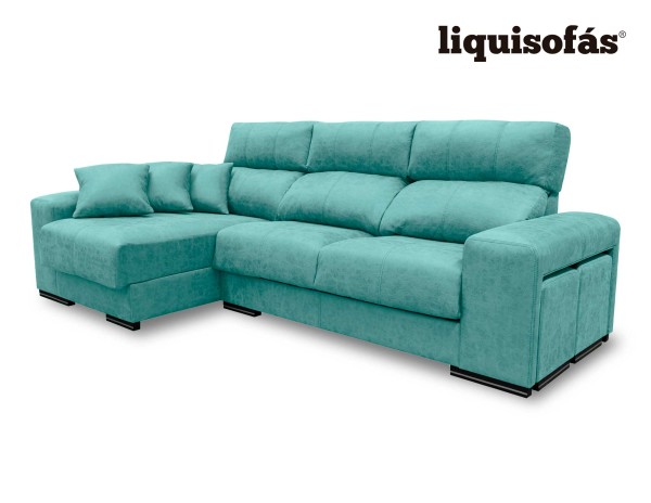 SOFÁ CHAISELONGUE RECLINABLE Y DESLIZANTE MOD. LAGUNA