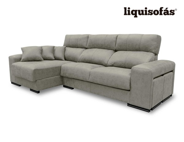 SOFÁ CHAISELONGUE RECLINABLE Y DESLIZANTE MOD. LAGUNA
