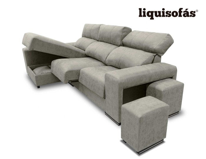 SOFÁ CHAISELONGUE RECLINABLE Y...