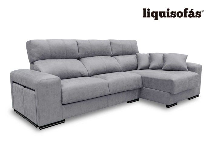 SOFÁ CHAISELONGUE RECLINABLE Y DESLIZANTE MOD. LAGUNA