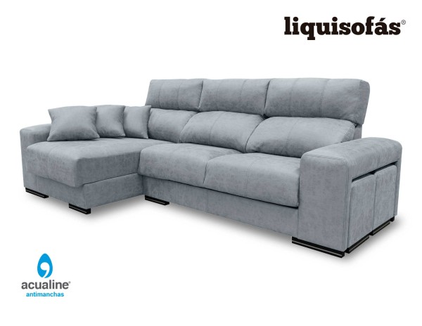 SOFÁ CHAISELONGUE RECLINABLE Y DESLIZANTE MOD. LAGUNA
