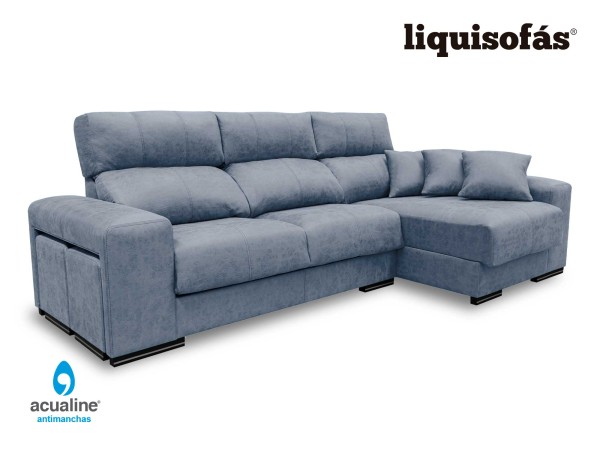 SOFÁ CHAISELONGUE RECLINABLE Y DESLIZANTE MOD. LAGUNA