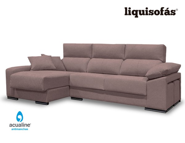 CHAISELONGUE ASIENTOS DESLIZANTES MOD. CAQUI