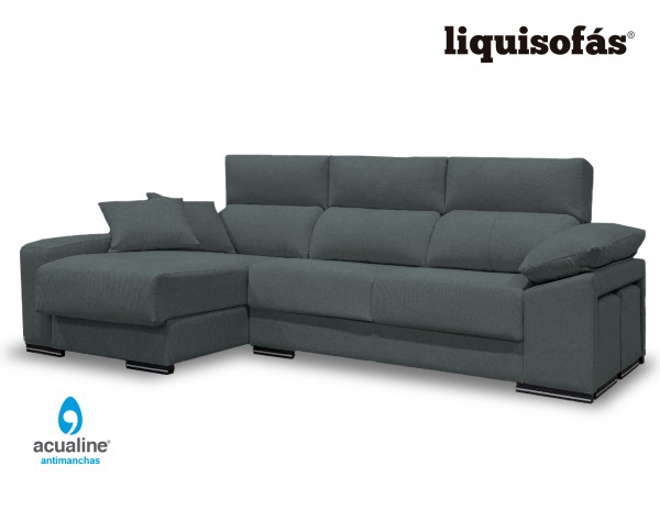 CHAISELONGUE ASIENTOS DESLIZANTES MOD. CAQUI