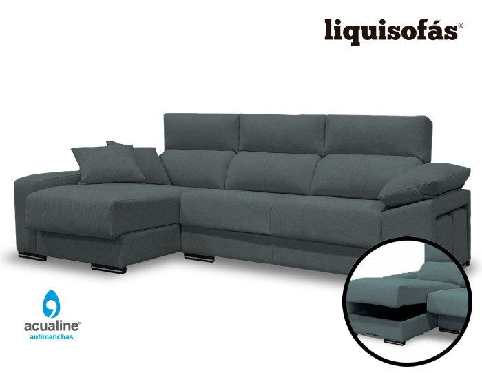 CHAISELONGUE ASIENTOS DESLIZANTES...