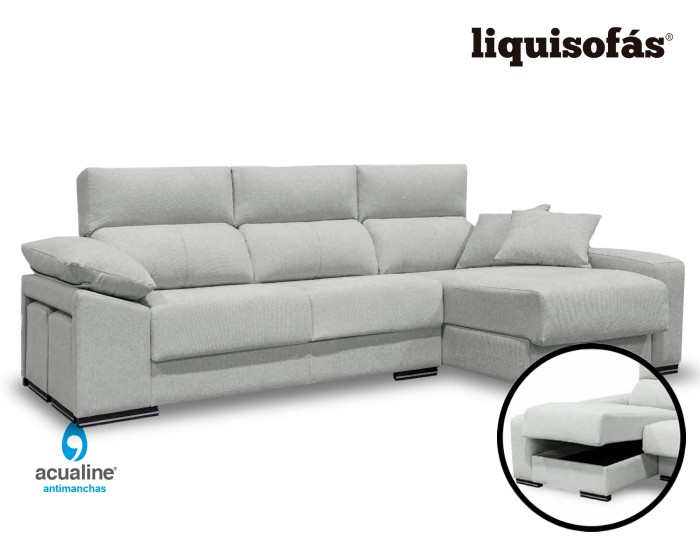 CHAISELONGUE ASIENTOS DESLIZANTES...