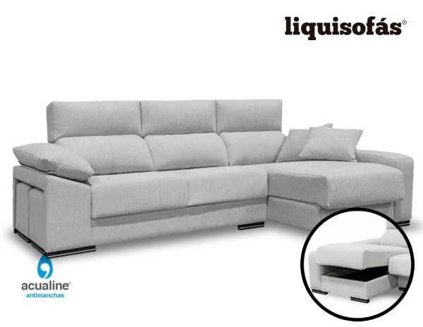 CHAISELONGUE ASIENTOS DESLIZANTES MOD. CAQUI