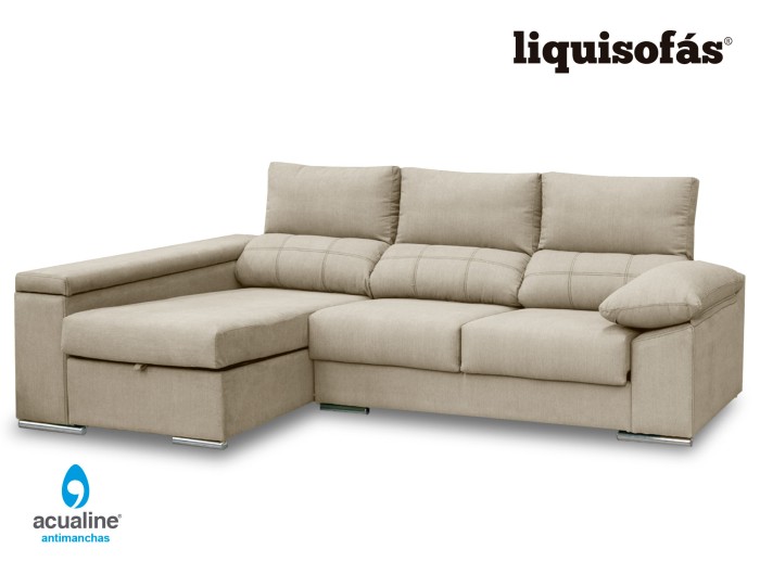 CHAISELONGUE DESLIZANTE Y RECLINABLE MOD. PLATA