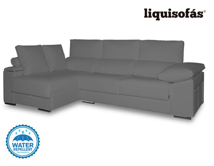 CHAISELONGUE COJÍN RULO MOD. LEANDRA