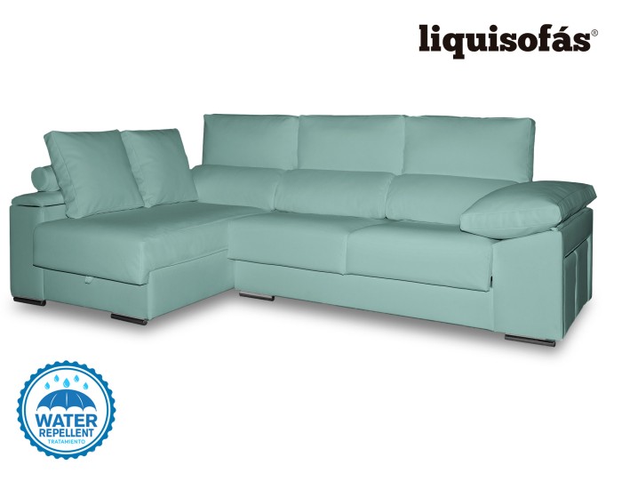 CHAISELONGUE COJÍN RULO MOD. LEANDRA