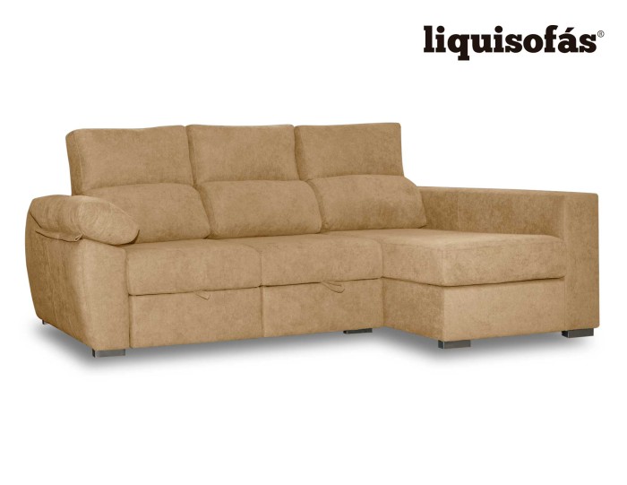 CHAISELONGUE DESLIZANTE AL SUELO Y RECLINABLE MOD. CUBA