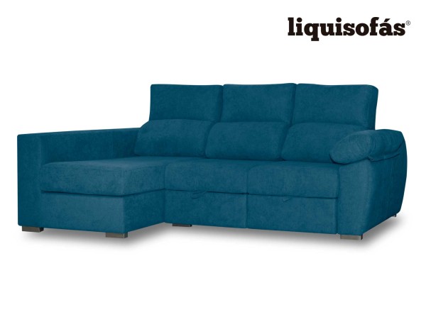 CHAISELONGUE DESLIZANTE AL SUELO Y RECLINABLE MOD. CUBA