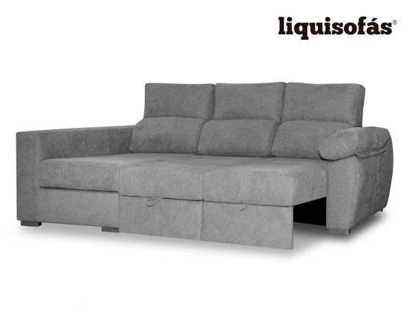 CHAISELONGUE DESLIZANTE AL SUELO Y RECLINABLE MOD. CUBA