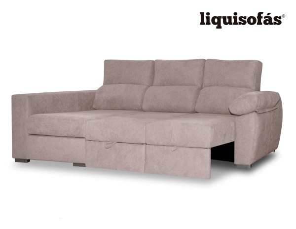CHAISELONGUE DESLIZANTE AL SUELO Y RECLINABLE MOD. CUBA