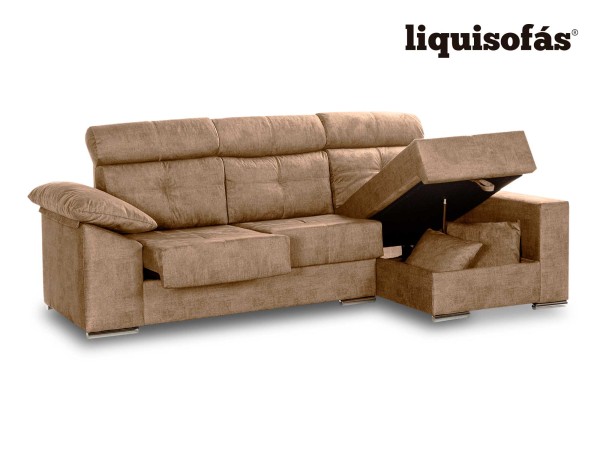 CHAISELONGUE DESLIZANTE Y RECLINABLE MOD. CONOR