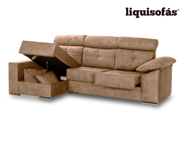 CHAISELONGUE DESLIZANTE Y RECLINABLE MOD. CONOR