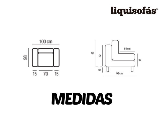 BUTACA FIJA MOD. LENON