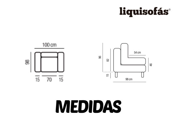 BUTACA FIJA MOD. LENON