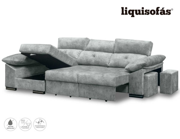 CHAISELONGUE DESLIZANTE FRONTAL Y RECLINABLE MOD. SOMBRA