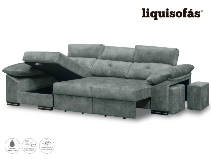 CHAISELONGUE DESLIZANTE FRONTAL Y...