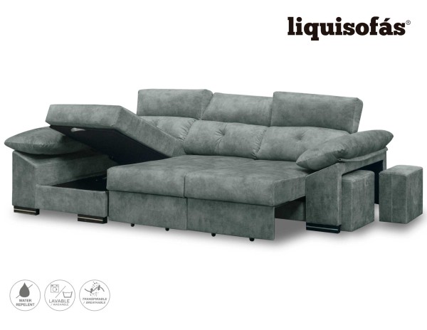 CHAISELONGUE DESLIZANTE FRONTAL Y RECLINABLE MOD. SOMBRA