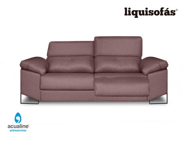 SOFÁ 2 Ó 3 PLAZAS DESLIZANTE Y RECLINABLE MOD. CAPRI