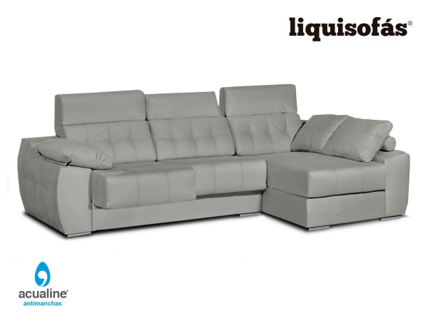 SOFÁ CHAISELONGUE DESLIZANTE Y RECLINABLE MOD. AFAF