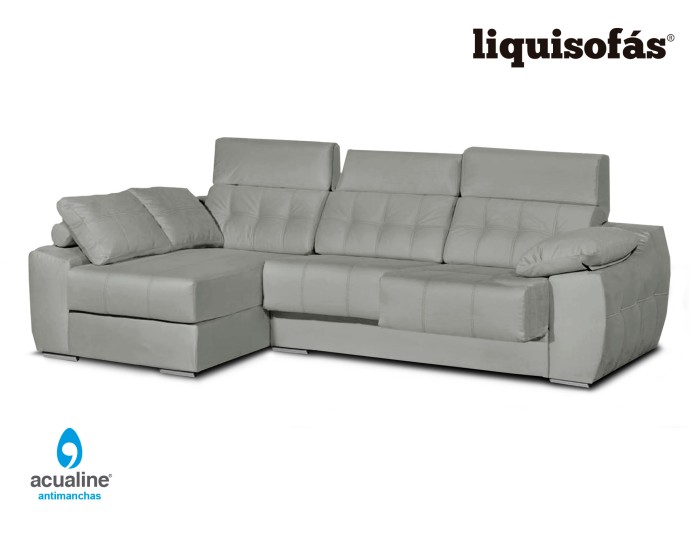 SOFÁ CHAISELONGUE DESLIZANTE Y RECLINABLE MOD. AFAF