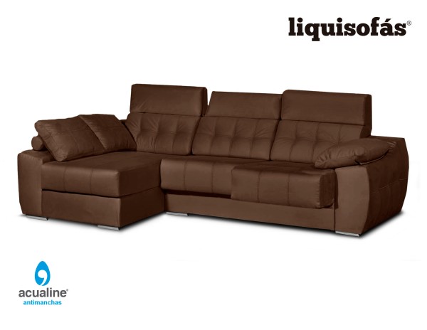 SOFÁ CHAISELONGUE DESLIZANTE Y RECLINABLE MOD. AFAF