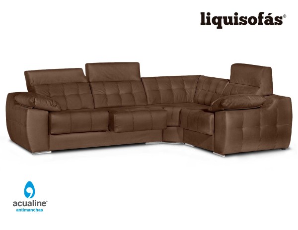 SOFÁ RINCONERA DESLIZANTE Y RECLINABLE MOD. AFAF
