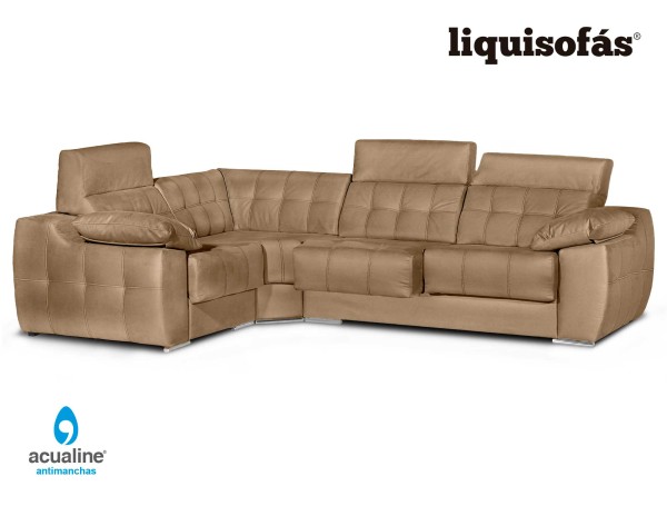 SOFÁ RINCONERA DESLIZANTE Y RECLINABLE MOD. AFAF