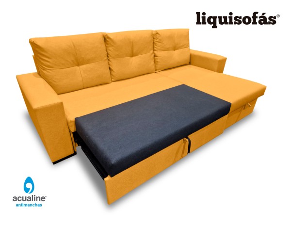 SOFÁ CHAISELONGUE CAMA DE ARRASTRE C/ ARCÓN MOD. CATAMARÁN