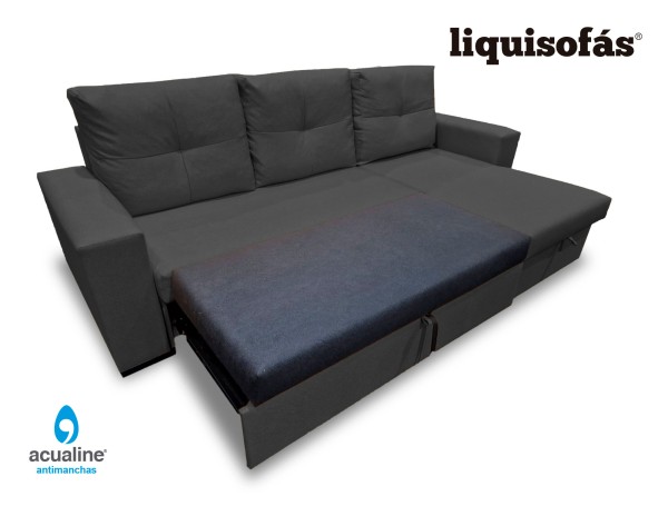 SOFÁ CHAISELONGUE CAMA DE ARRASTRE C/ ARCÓN MOD. CATAMARÁN