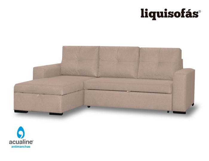 SOFÁ CHAISELONGUE CAMA DE ARRASTRE C/...