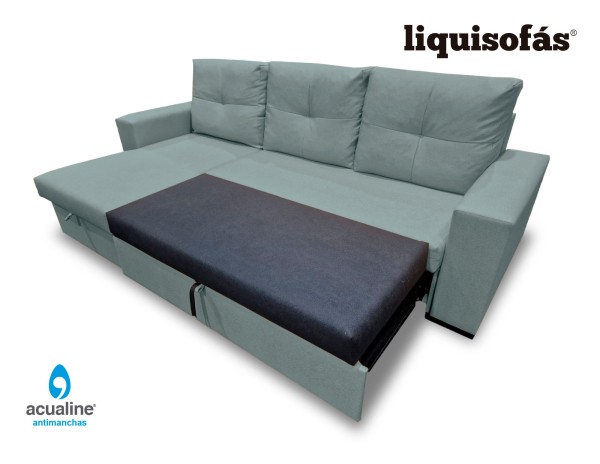 SOFÁ CHAISELONGUE CAMA DE ARRASTRE C/ ARCÓN MOD. CATAMARÁN