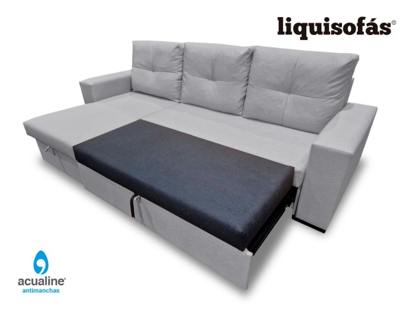 SOFÁ CHAISELONGUE CAMA DE ARRASTRE C/ ARCÓN MOD. CATAMARÁN