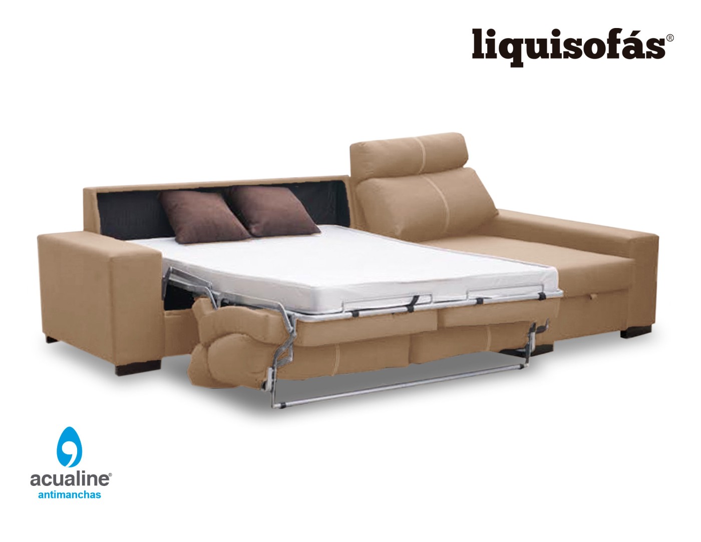 Chaiselongue Cama con sistema italiano mod. Golem Comprar sofá cama