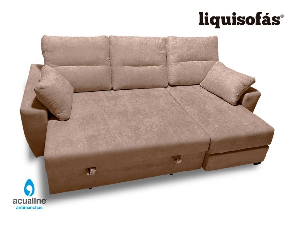 SOFÁ CHAISELONGUE CAMA DE ARRASTRE MOD. JANEIRO