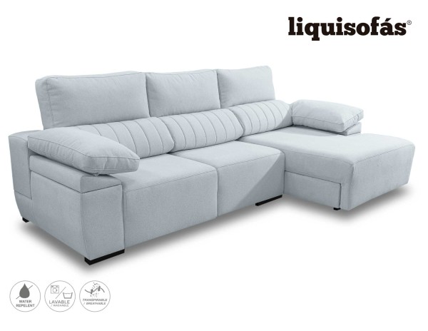 CHAISELONGUE DESLIZANTE AL SUELO C/ARCÓN  MOD. FLOR