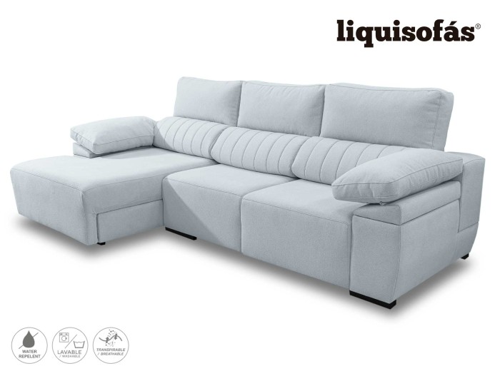 CHAISELONGUE DESLIZANTE AL SUELO C/ARCÓN  MOD. FLOR