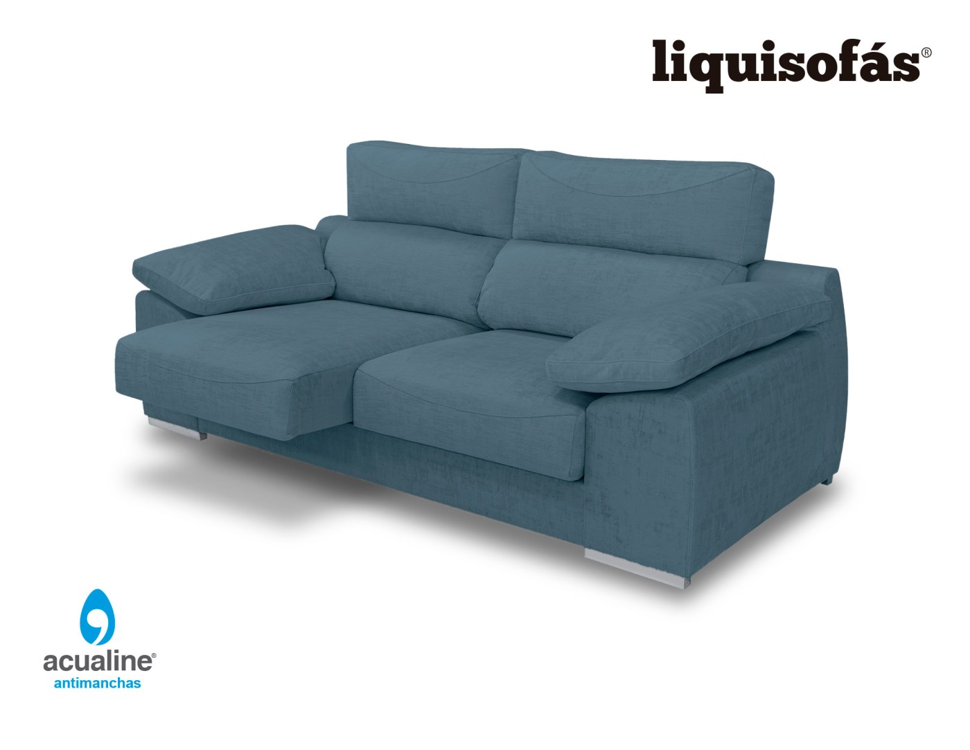 Comprar sillón reclinablePrecio en sillones en  TAPIZADO  SOFÁ AZUN GRIS